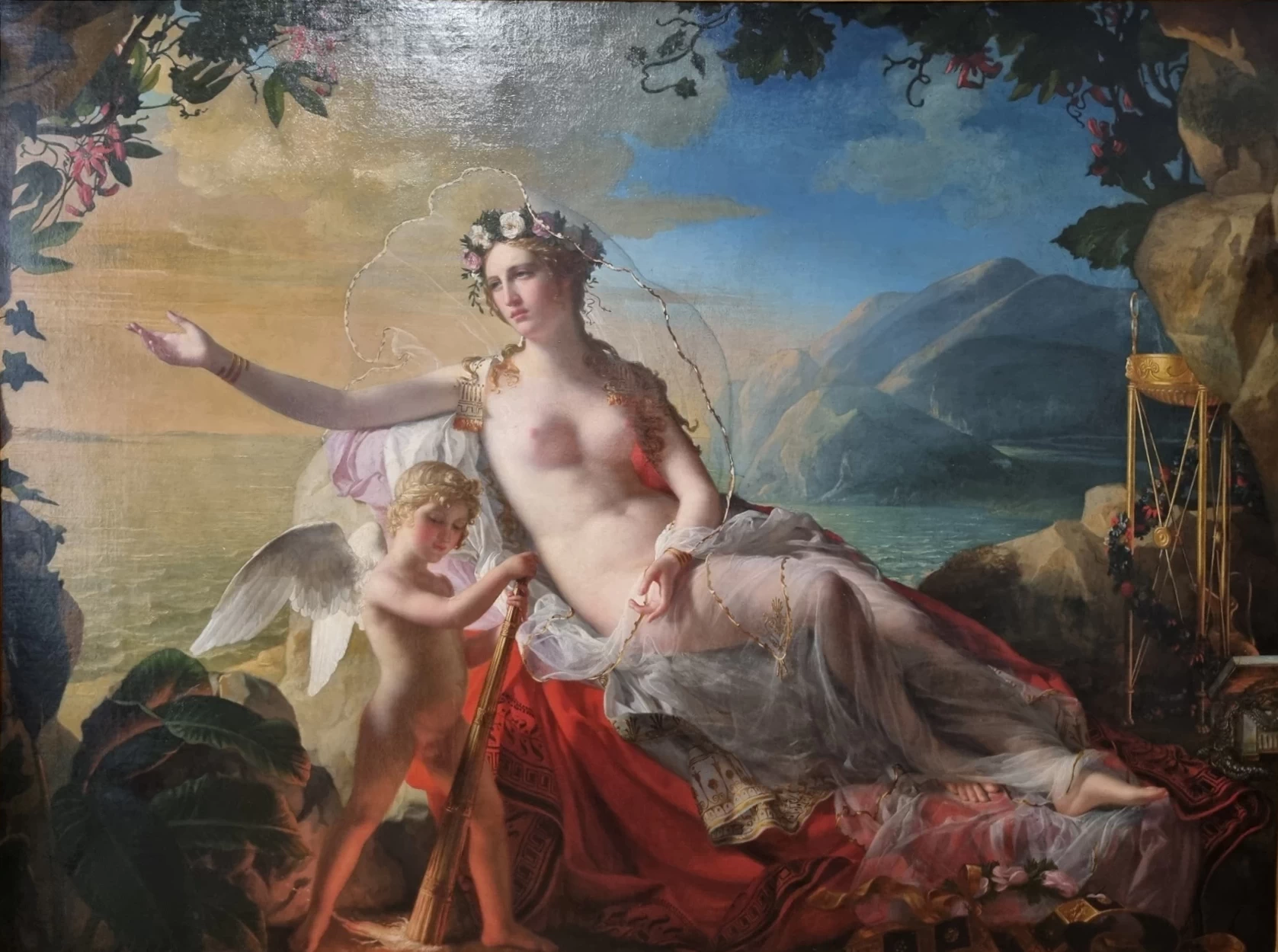 Ariane abbandonata sull'isola di Naxos - Museo delle Belle Arti di Digione
